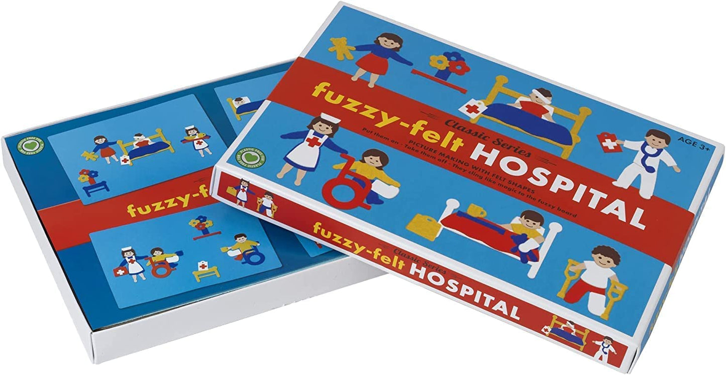 Fuzzy Felt Retro - Hospital