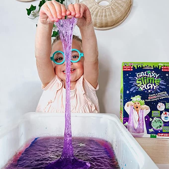 Galaxy Slime Play