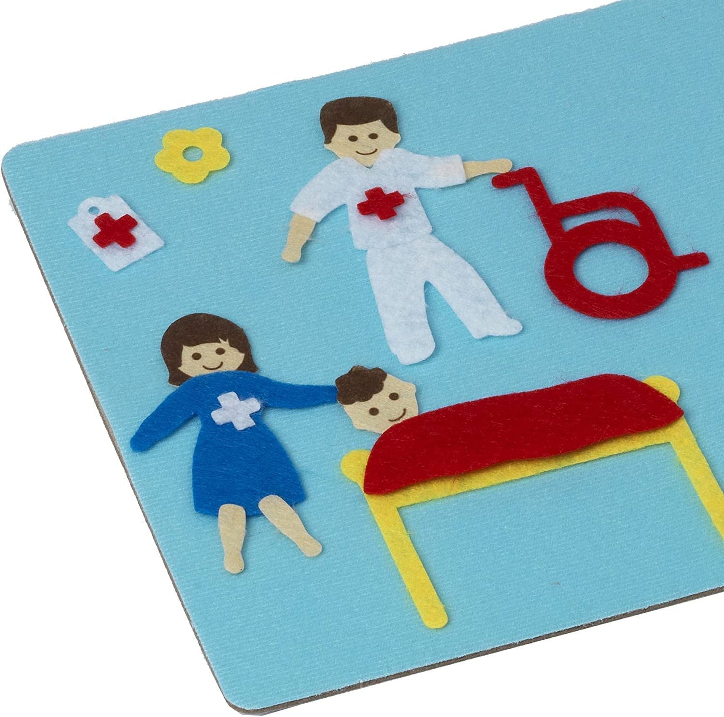 Fuzzy Felt Retro - Hospital