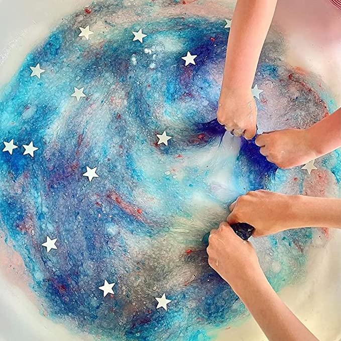 Galaxy Slime Play