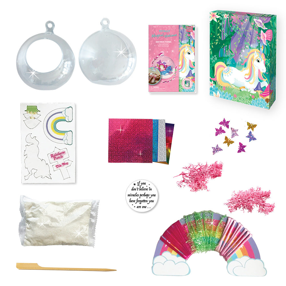 Totally Magical Forest – Unicorn Terrarium Art Set