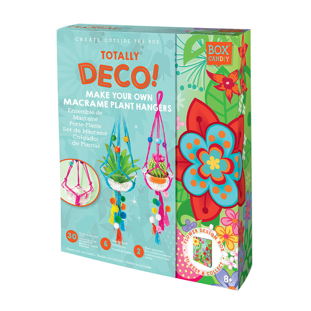 Totally Floral – Make Your Own Macramé Plant Hangers