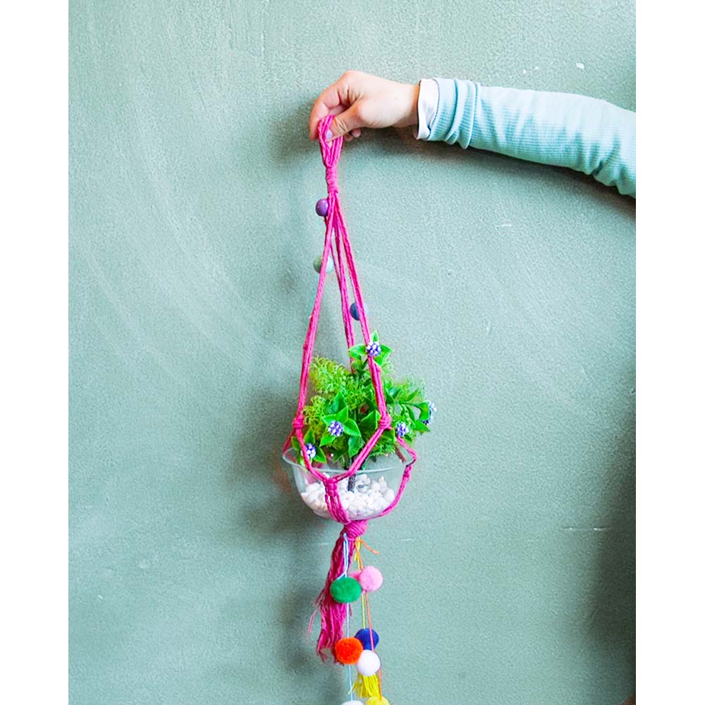 Totally Floral –  Make Your Own Macramé Plant Hangers