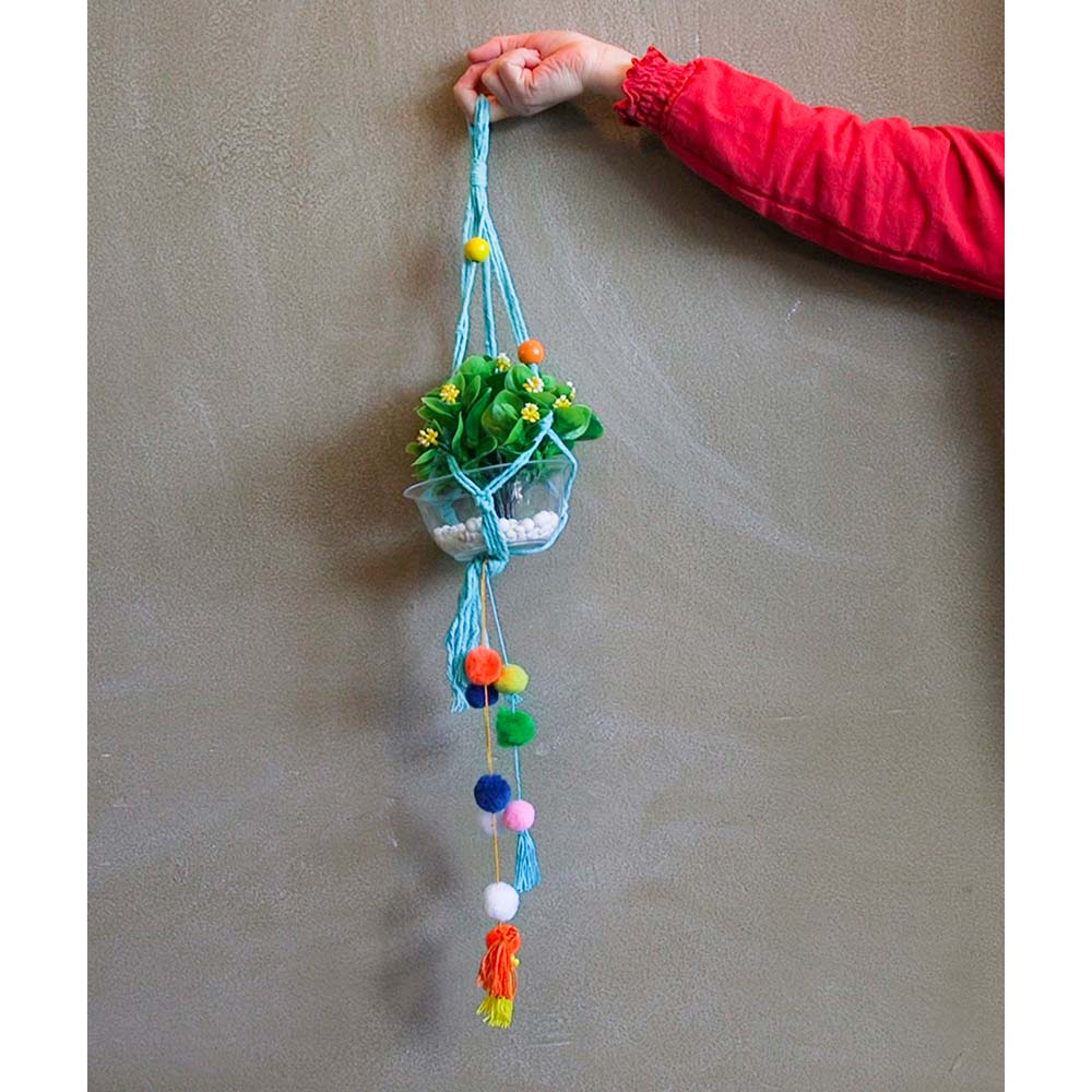 Totally Floral –  Make Your Own Macramé Plant Hangers