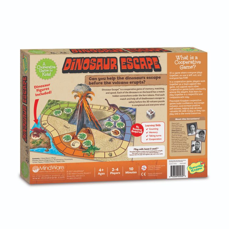 Dinosaur Escape Cooperative Board Game