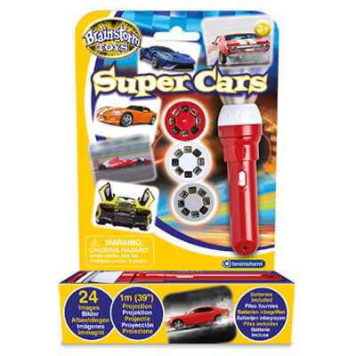 Super Cars Torch and Projector
