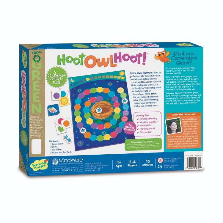 Hoot Owl Hoot Cooperative Board Game