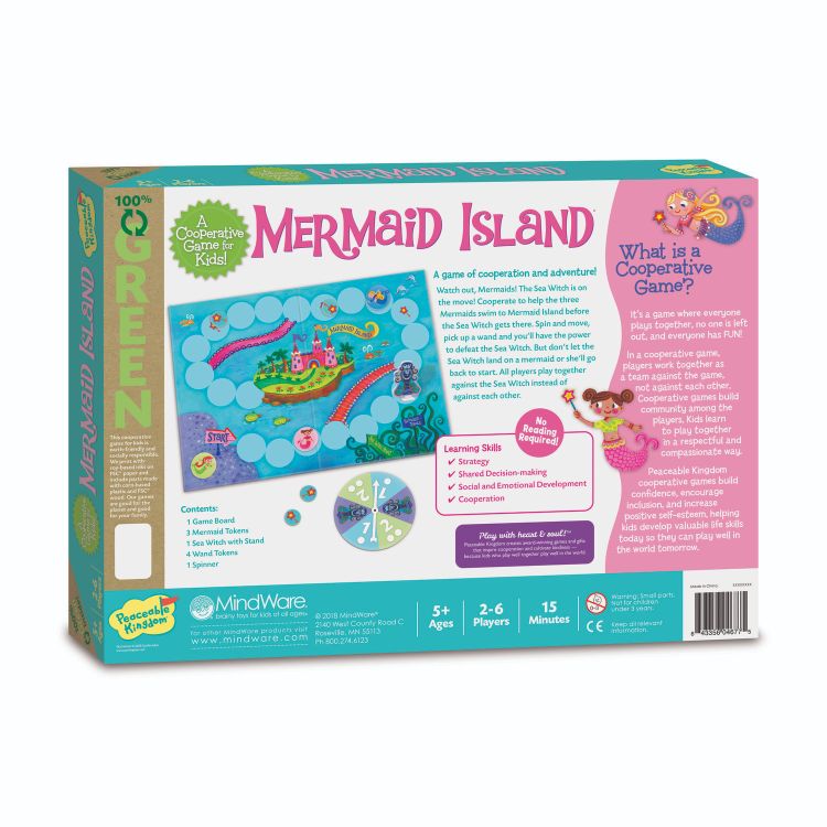 Mermaid Island Cooperative Board Game