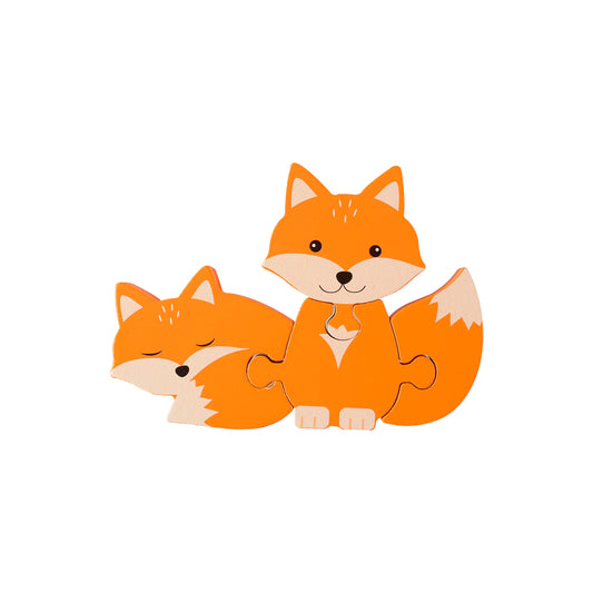 Fox Wooden Puzzle