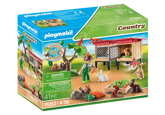 PLAYMOBIL 71252 Country Rabbit Hutch
