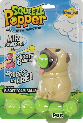 Squeeze Poppers - Pug