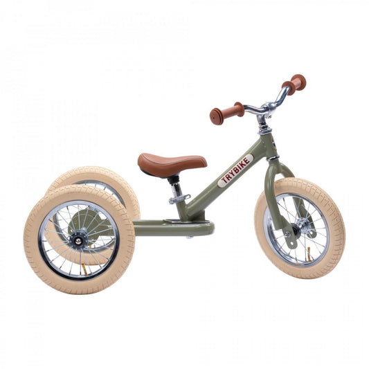 TryBike 2 In 1 Balance Trike/ Bike - Vintage Green
