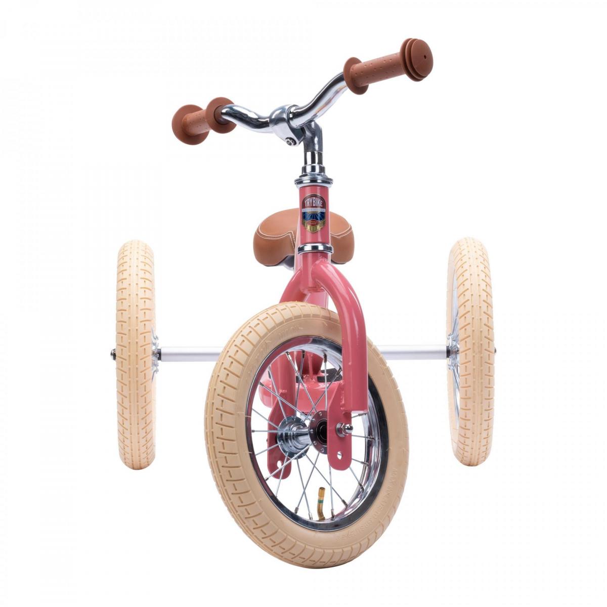TryBike 2 In 1 Balance Trike/ Bike - Vintage Pink