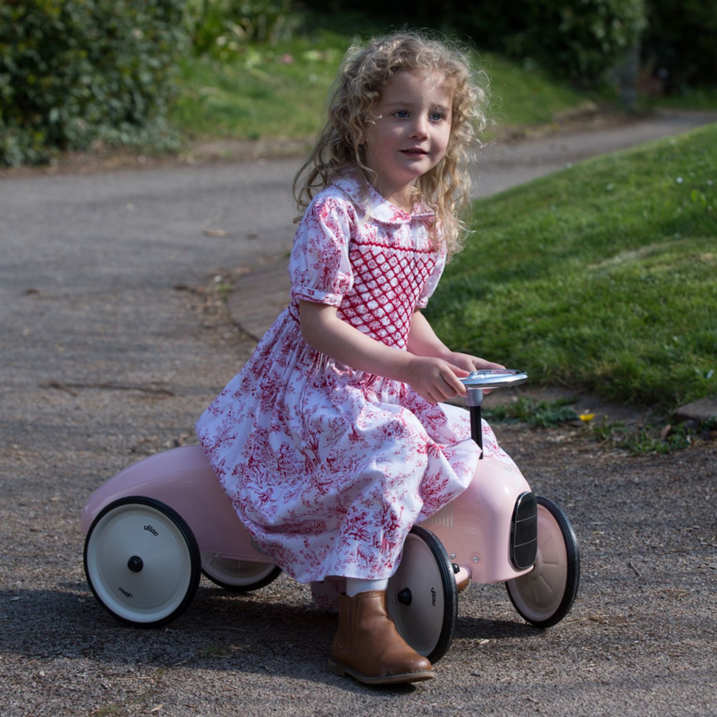 Vilac Classic Metal Car - Pink