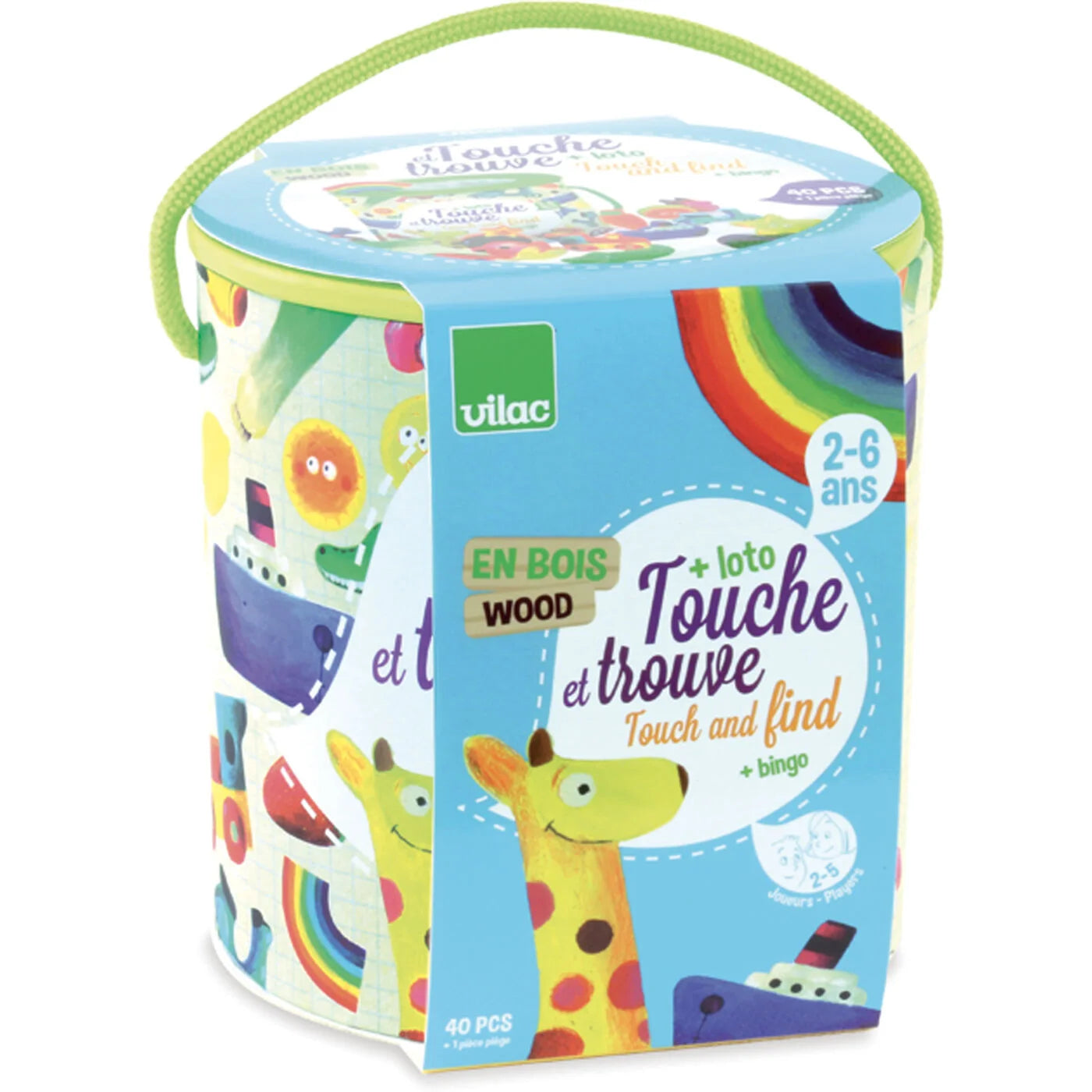 Vilac Touch And Find Game + Bingo