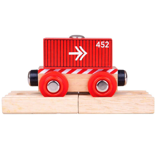 Red Container Wagon Train