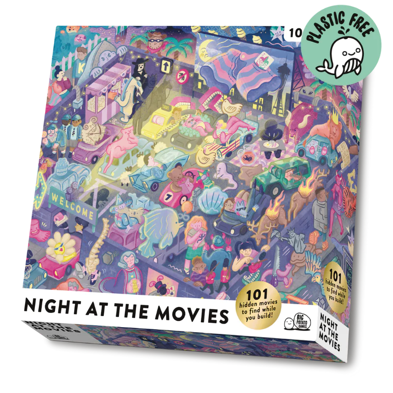 Night at the Movies Jigsaw Puzzle