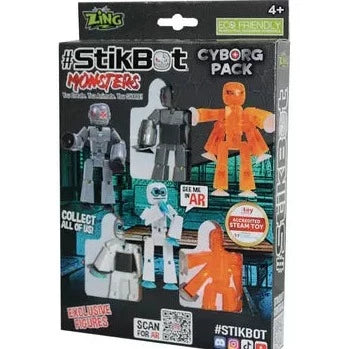 Stikbot Monsters Cyborg Pack