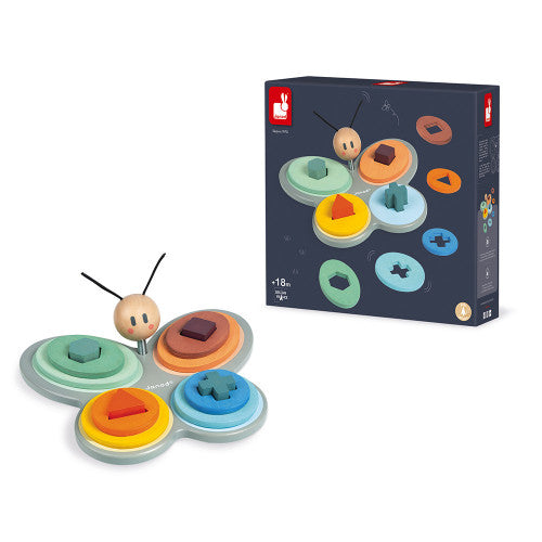 Sweet Cocoon Butterfly Shape Sorter