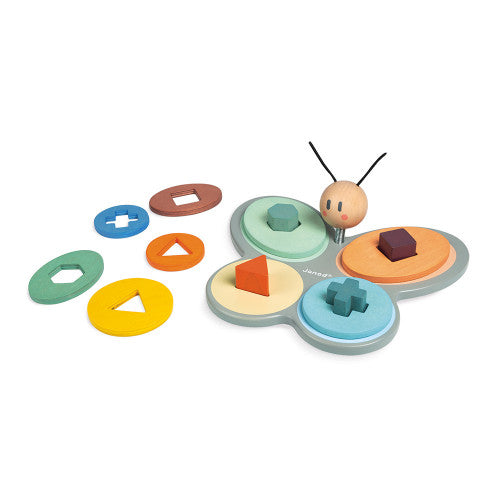 Sweet Cocoon Butterfly Shape Sorter