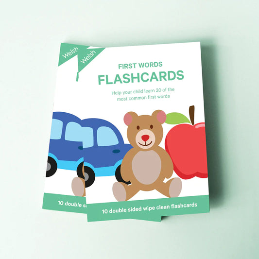 Welsh First Words Flashcards