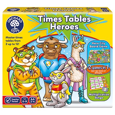 Times Table Heroes Game