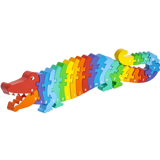 Crocodile a-z Alphabet Jigsaw