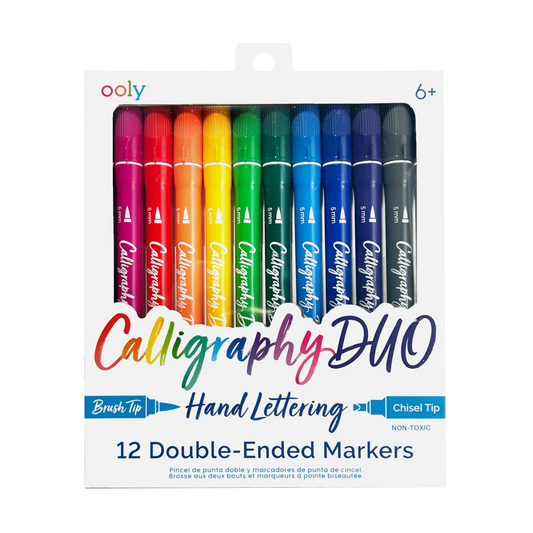 Ooly Calligraphy Duo Markers - Set of 12