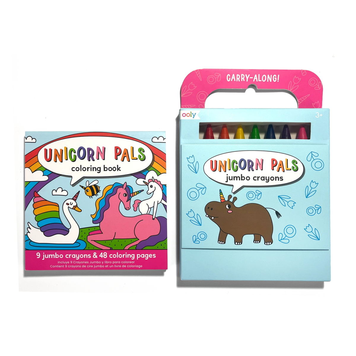 Carry Along Crayon & Colouring Book Kit - Unicorn