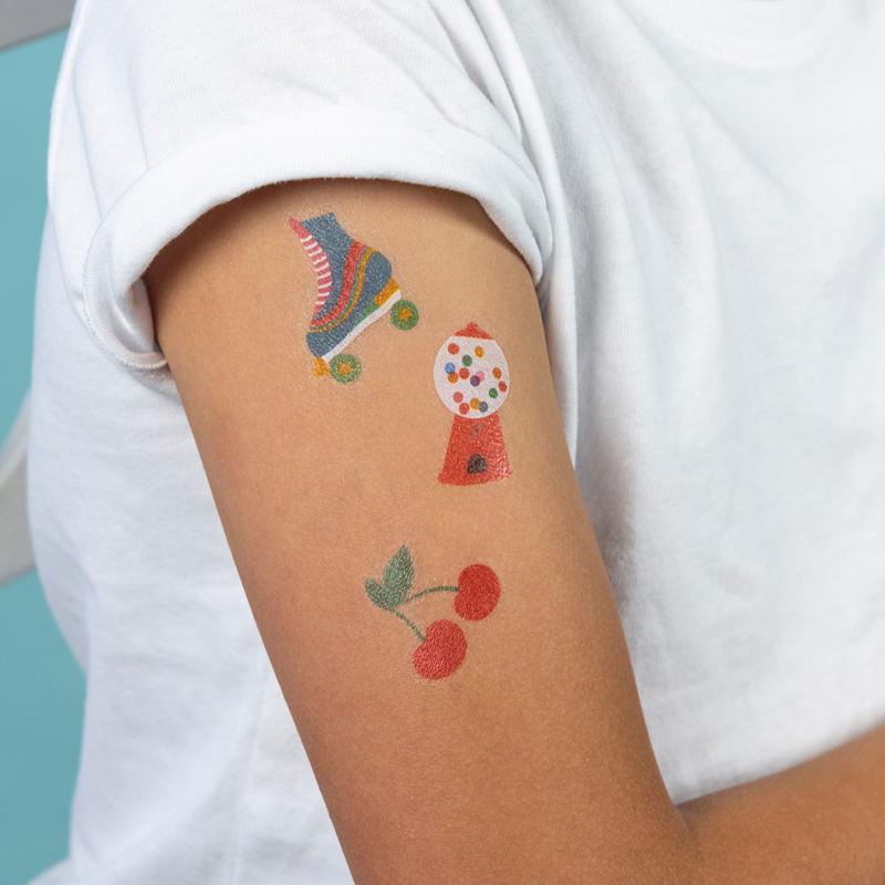 Top Banana Temporary Tattoos