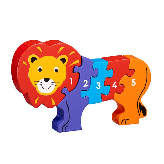 Lion 1-5 jigsaw