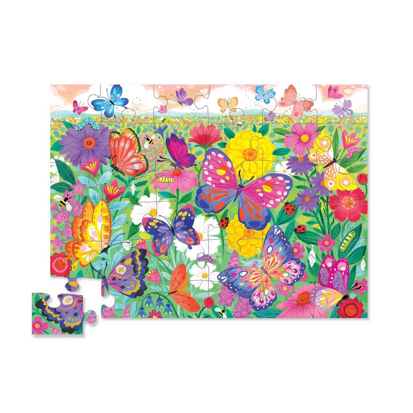 36-Pc Puzzle - Butterfly Garden