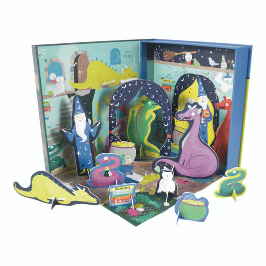 Pop-out Playscene - Spellbound (with 20 pcs puzzle)
