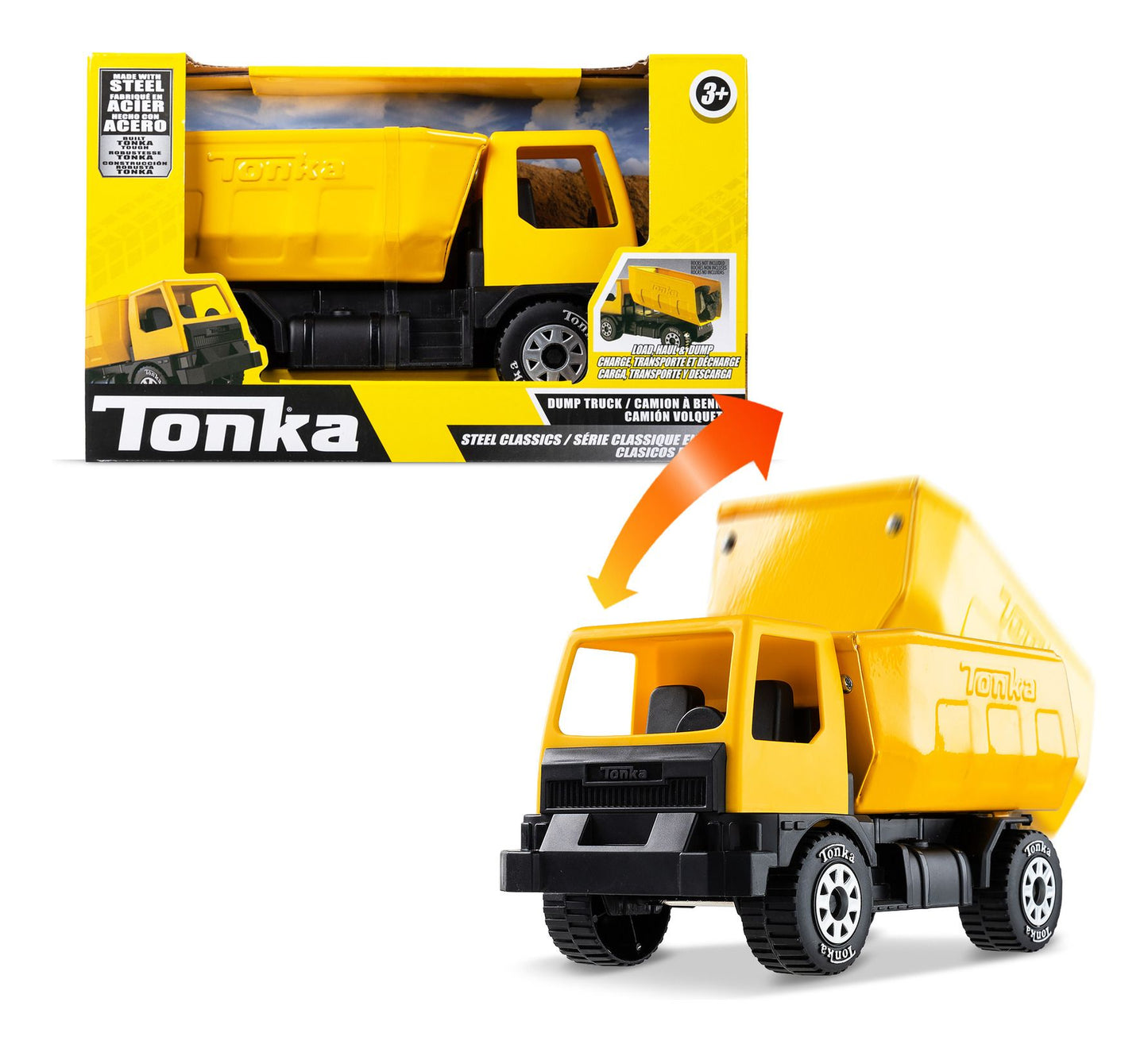 Tonka Steel Classic Dump Truck - Giga Series