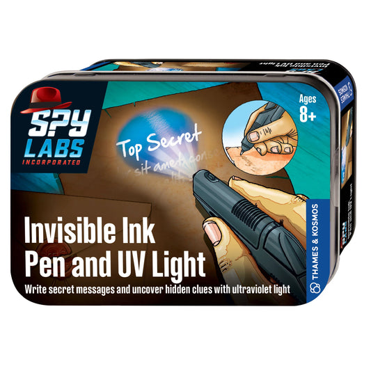 Spy Labs: Invisible Ink Pen and UV Light