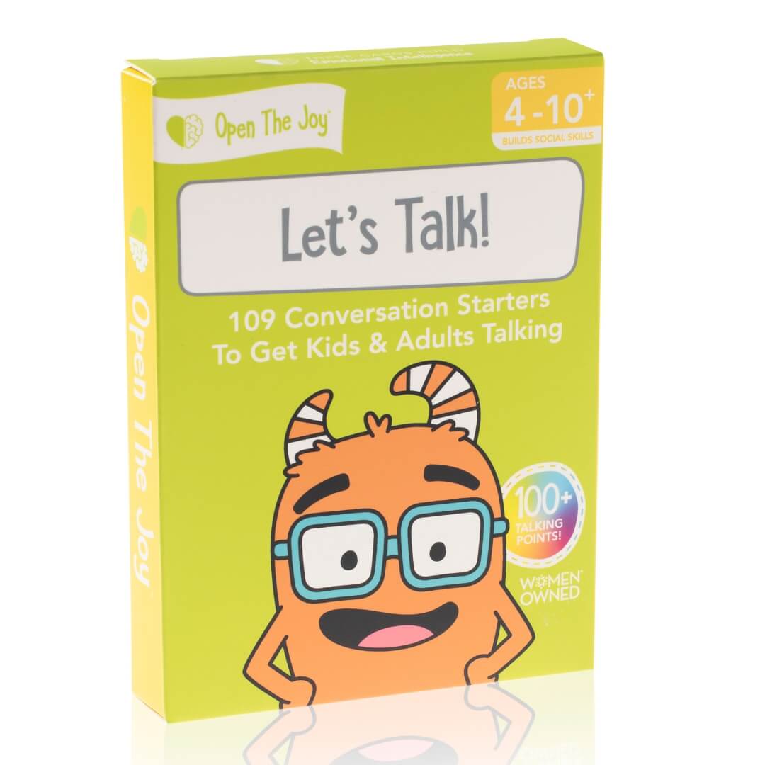 Let's Talk Conversation Starters For Kids to Discuss Feelings