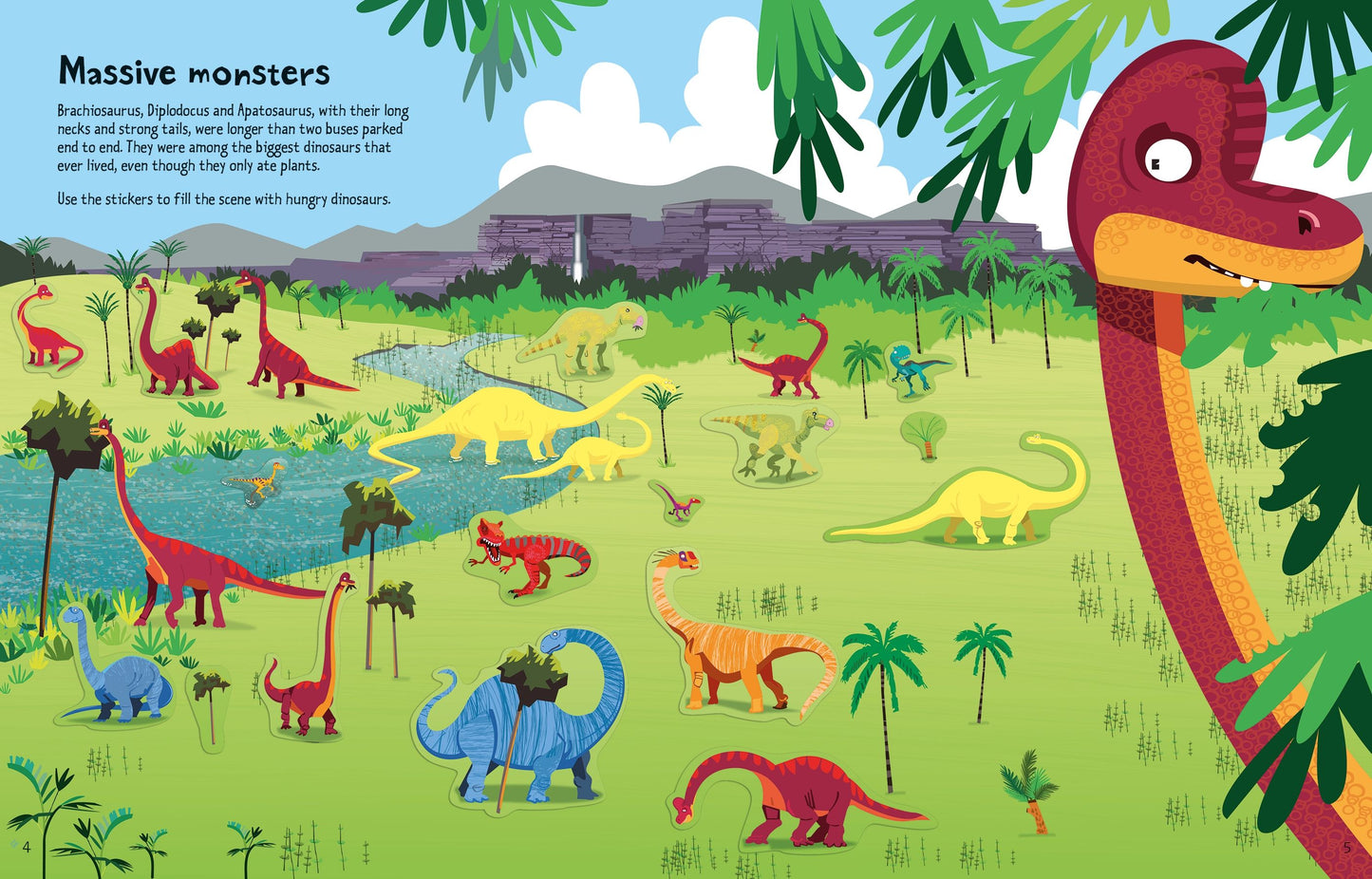 Big Dinosaur Sticker Book