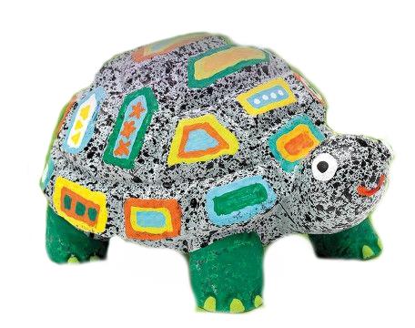 Paint your own Rock Pets - Turtle