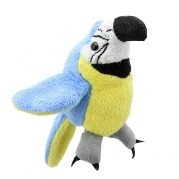 Blue & Gold Macaw Finger Puppet