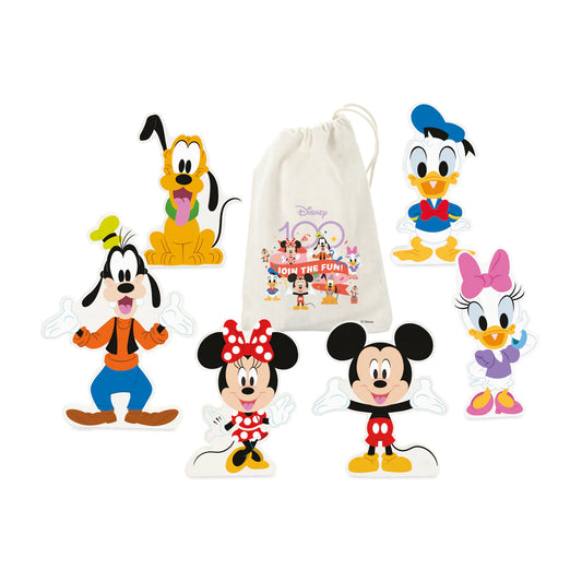 Disney 100 Classic Mickey & Friends Wooden Figures