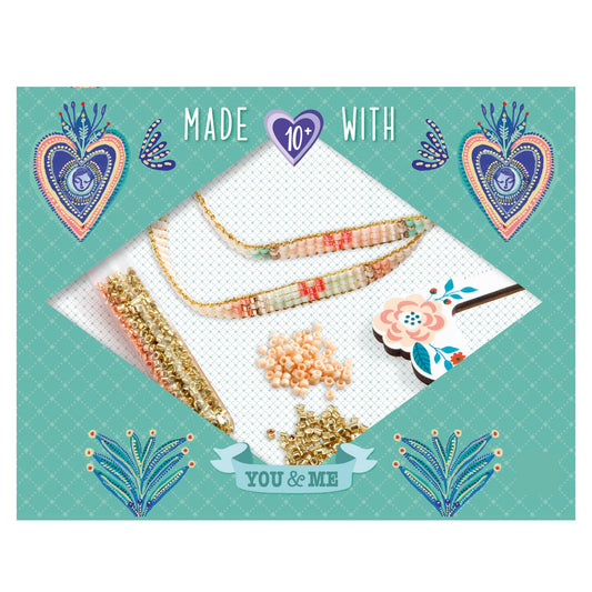 You & Me Miyuki and Hearts Beads Set