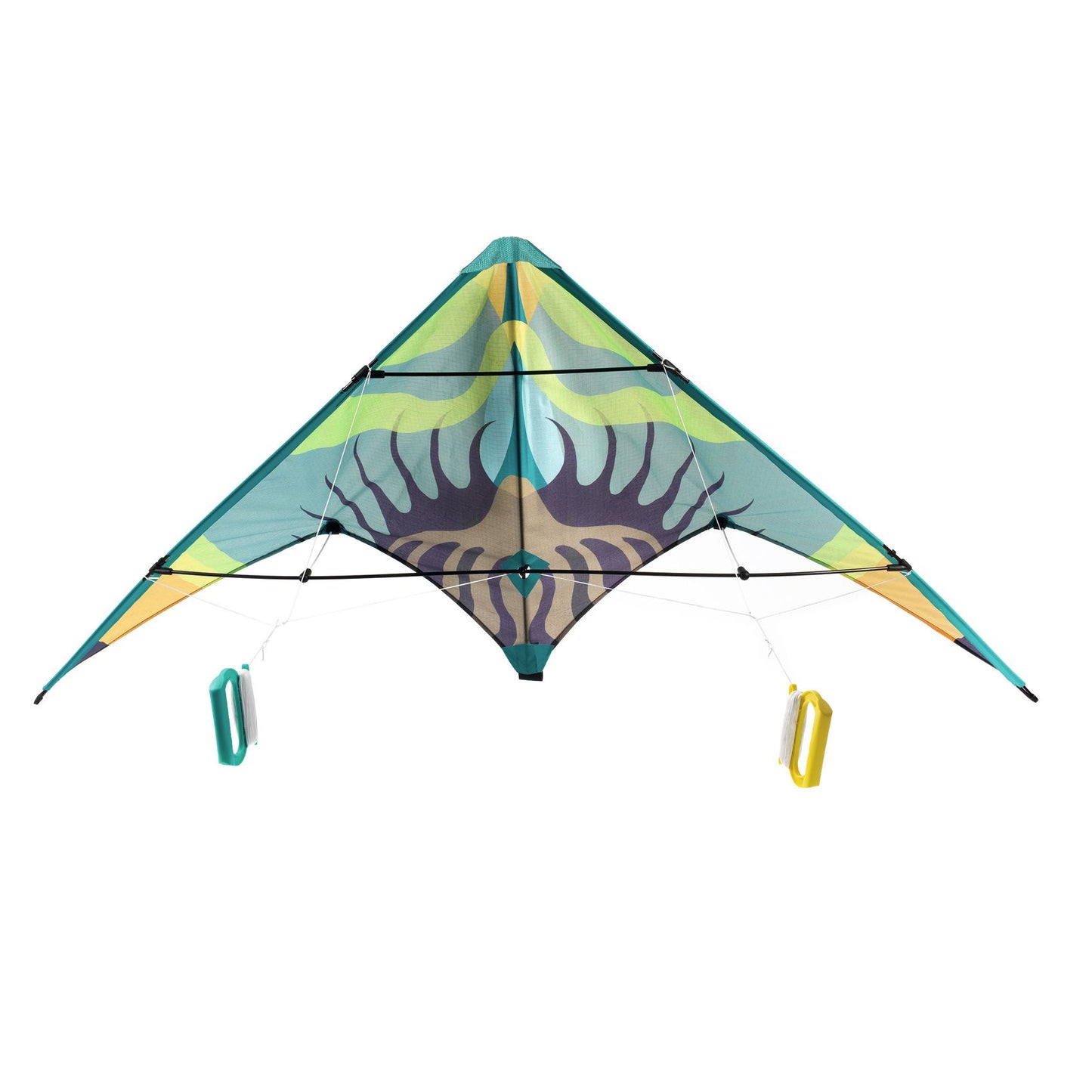 Stunt Kite - Green Wave