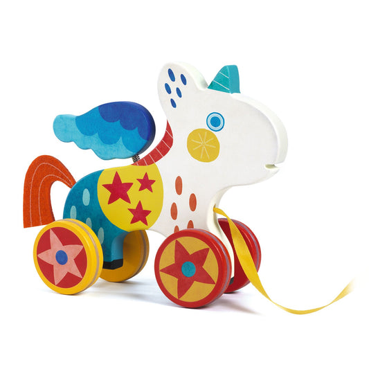 Vadim - Unicorn Pull Along Toy