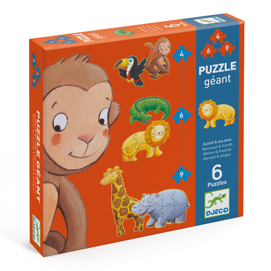 Marmoset & Friends Giant Puzzle