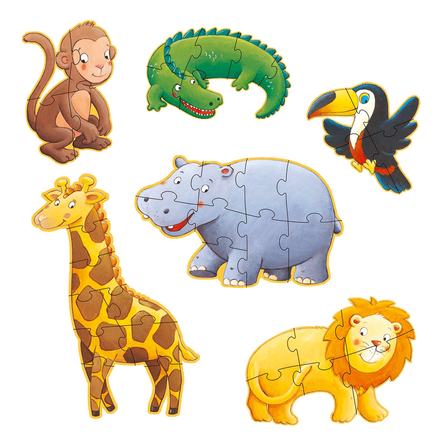 Marmoset & Friends Giant Puzzle