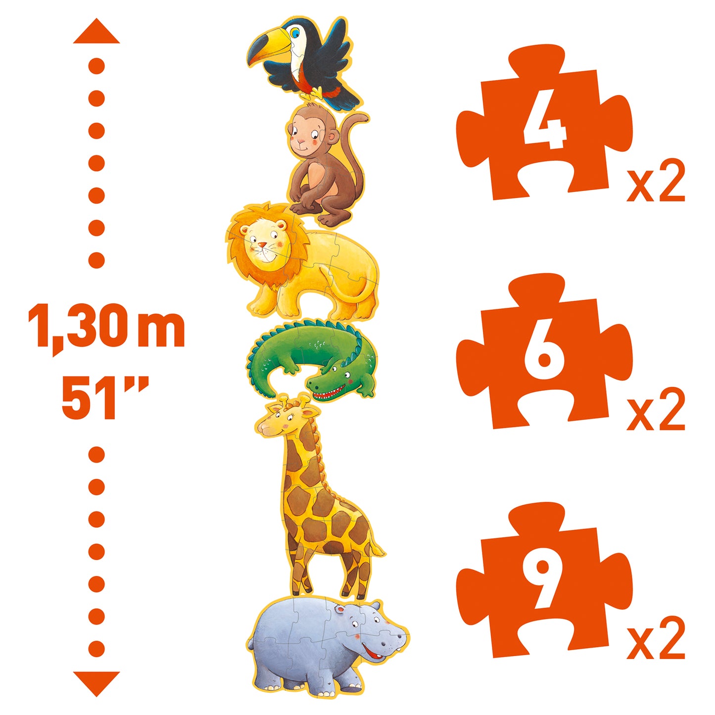 Marmoset & Friends Giant Puzzle
