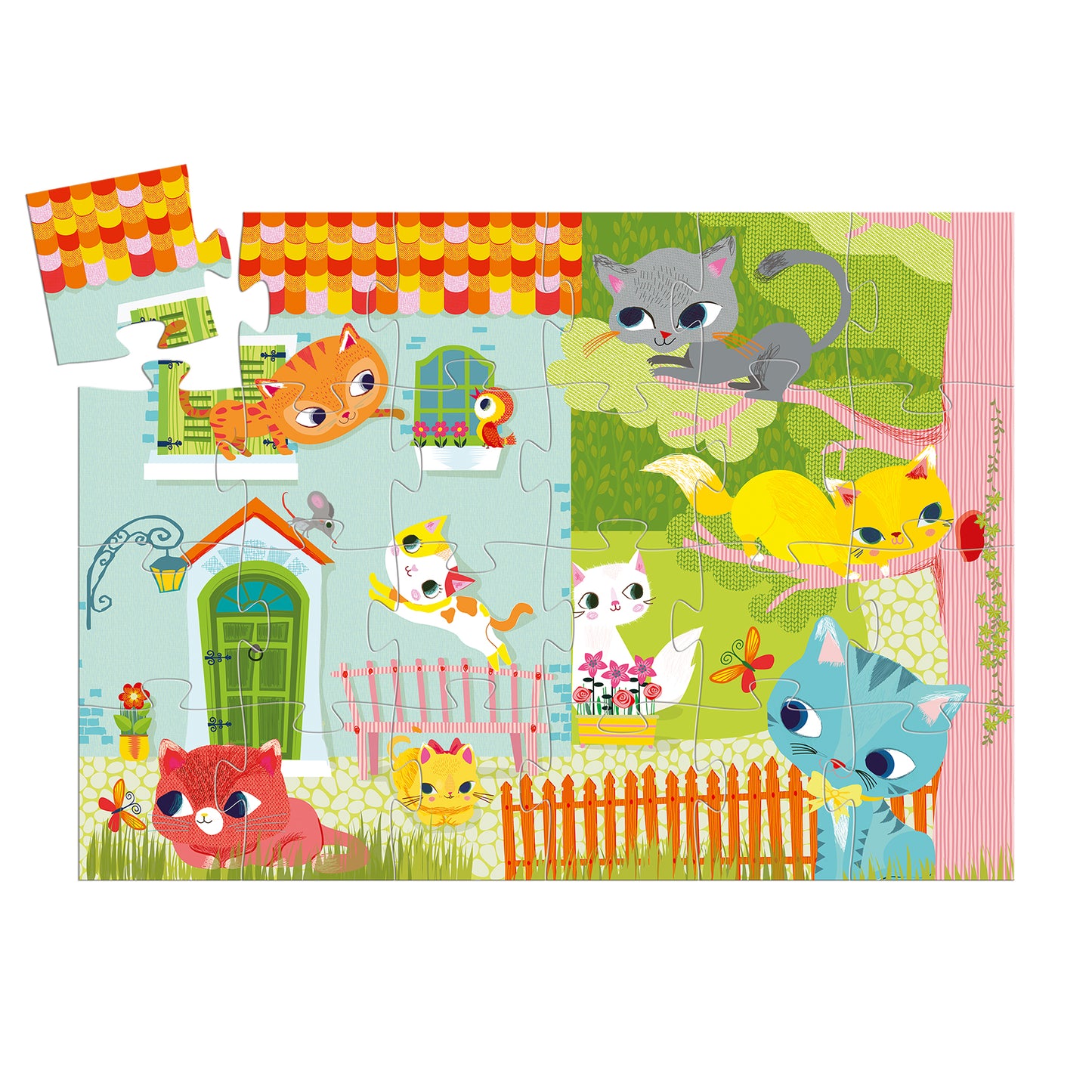 Pachat & his Friends 24pcs Silhouette Puzzle