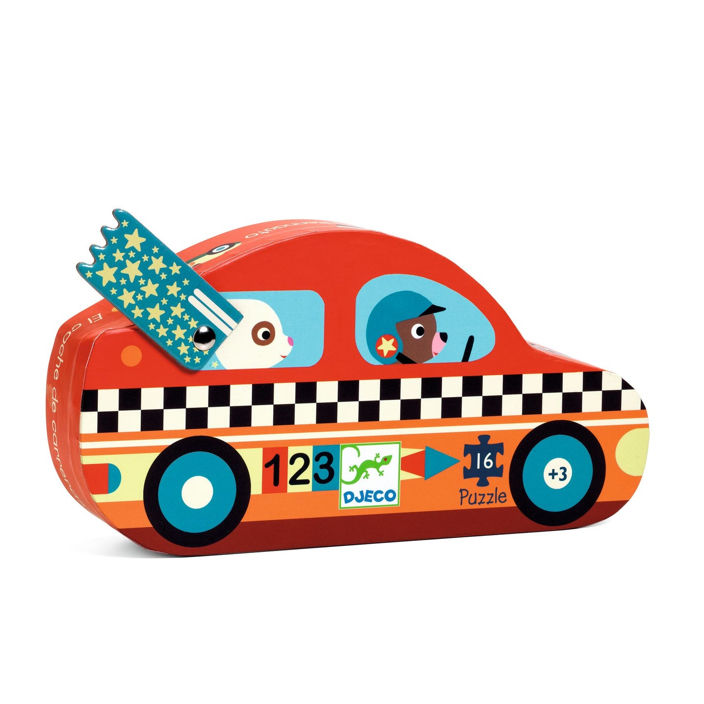 Racing Car Puzzle 16pcs