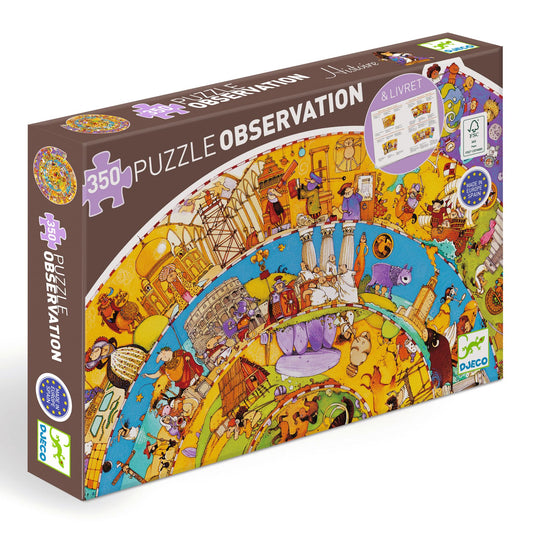 History Puzzle Observation 350pcs + Booklet