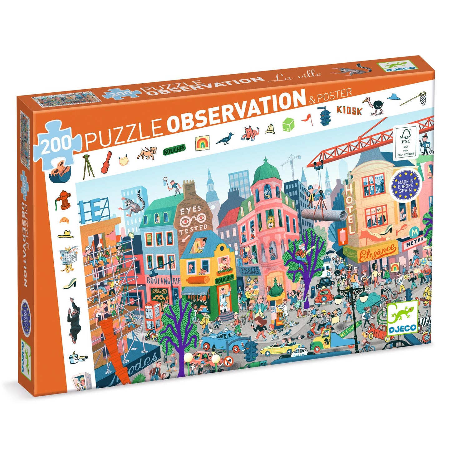 The City Observation Puzzle 200pcs